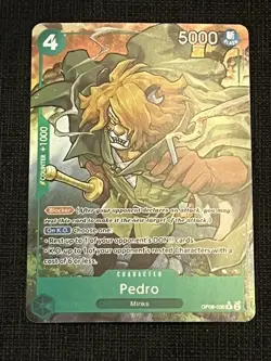 One Piece TCG | Pedro (Parallel) | OP08-030 | OP08 | NM Foil - Image 3