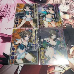 Kantai Collection Clear Card Maya & Choukai Kai Ni Damage Rare Clear - Image 1