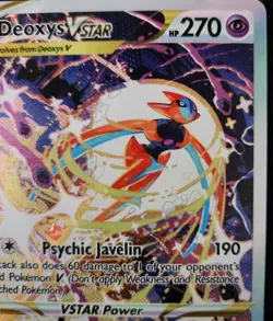 Pokemon Deoxys VSTAR Ultra Rare GG46/GG70 Crown Zenith Galarian Gallery NM/M! - Image 3