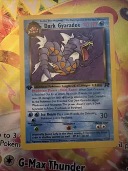 Pokemon TCG: Team rocket 1st edition Dark Gyarados 25/82 Non-holo - Image 2