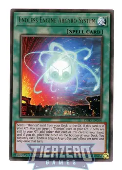 Yugioh Endless Engine Argyro System DIFO-EN054 Ultra Rare 1st Edition Near Mint - Image 1