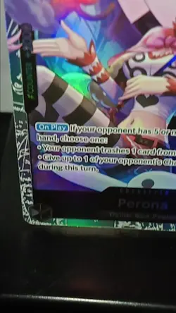 Perona Super Rare Character - One Piece TCG (OP06-093) mint + - Image 2