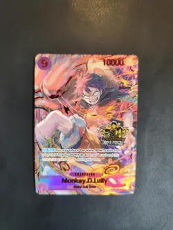 Monkey D.Luffy OP09-119 alt art 3rd ANNIVERSARY SET ONE PIECE promo english mint - Image 1