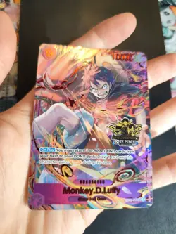 Monkey D.Luffy OP09-119 alt art 3rd ANNIVERSARY SET ONE PIECE promo english mint - Image 5