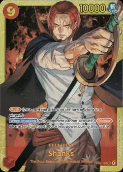 One Piece TCG • Shanks OP01-120 • Secret Rare • ENG/NM - Image 1