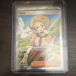Pokemon Katy 237/198 SV01 Ultra Rare Full Art Holo Trainer Card - Image 1