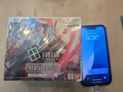 SEALED Gundam Card Game Newtype Rising GD01 Booster Box English - Image 1