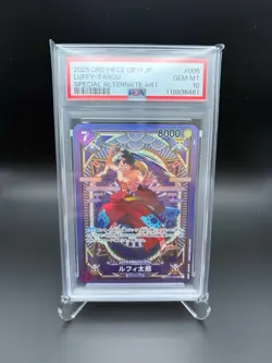 PSA10 Luffy-Tarou ST18-005 SR SP A Fist of Divine Speed ONE PIECE Card Japan Imp - Image 1