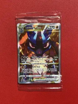 Lucario VSTAR SWSH291 SWSH: Sword & Shield Promo Cards Pokemon TCG Card Sealed - Image 1