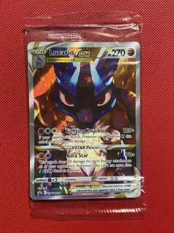 Lucario VSTAR SWSH291 SWSH: Sword & Shield Promo Cards Pokemon TCG Card Sealed - Image 2