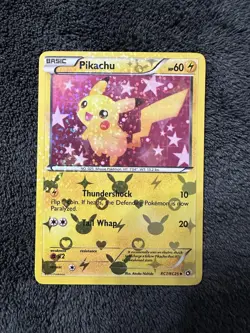 2013 Pokemon Legendary Treasures Pikachu Radiant Collection Holo Card RC7/RC25 - Image 1