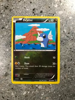Pokemon TCG Cards Dratini 49/108 Roaring Skies Reverse Holo - Image 1