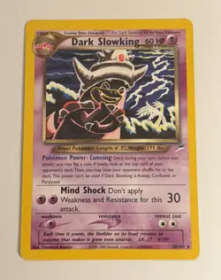 Dark Slowking - 20/105 - Pokemon Neo Destiny Rare Card WOTC LP - Image 2