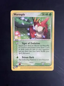 Wurmple 78/109 EX Ruby & Sapphire EX - Pokemon Card TCG LP/MP - Image 1