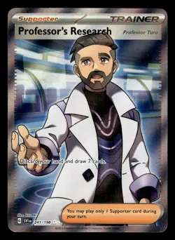 Professor's Research 241/198 Ultra Rare Scarlet & Violet Pokemon Card - Image 1