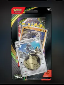 Pokemon Perfect Order Blister Pack Sealed Onix Steelix Coin Promo Card - Image 1