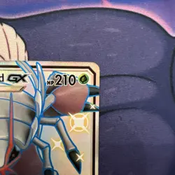 2019 Pokemon TCG Hidden Fates Golisopod GX Full Art Holo Card SV48/SV94 - Image 2