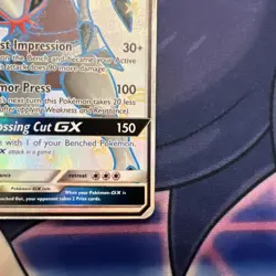2019 Pokemon TCG Hidden Fates Golisopod GX Full Art Holo Card SV48/SV94 - Image 5