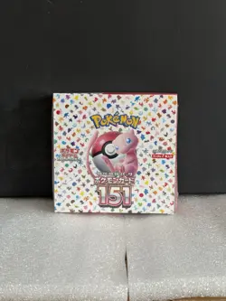 Factory Seal Scarlet & Violet 151 sv2a Booster Box Japanese Pokemon Card Sealed 4521329346045 - Image 1