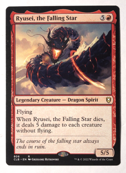 Ryusei, the Falling Star 806 Commander Legends Baldurs Gate MTG Magic NM - Image 1