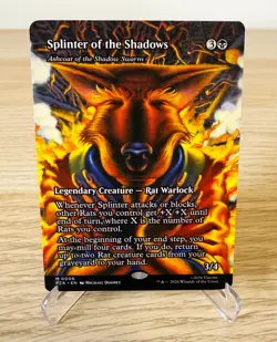 Splinter Of The Shadows - 0006 - M - Non-Foil - Borderless - TMNT - MTG - ENG - Image 1