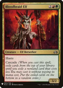 Bloodbraid Elf - Near Mint MTG Mystery Booster - Image 1