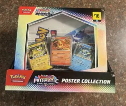 Pokemon PRISMATIC EVOLUTIONS Poster Collection Complete Case - Image 2