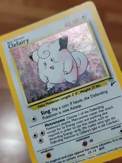 PL - Pokemon TCG Clefairy Base Set 2 6/130 Holo Unlimited Holo Rare - Image 2