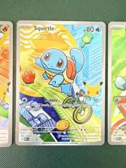 Pokemon TCG First Partner Illustration Collection Series 1 Kanto GEN 1 Starters - Image 3