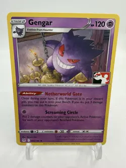 Gengar 066/196 Prize Pack Series 3 (Three) Pokemon Play! Lost Origin - Image 1