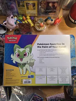 COSTCO Pokemon TCG Scarlet & Violet Paldea Friends Mini Tin 5-Pack New Sealed! - Image 2