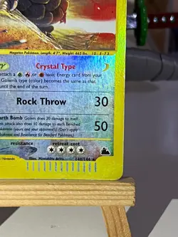 Pokemon Skyridge Golem 148/144 Reverse Holo Ultra Rare English- MP - Image 5