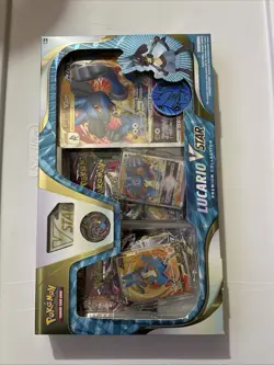 Pokemon TCG Lucario VSTAR Premium Collection 820650851247 - Image 1