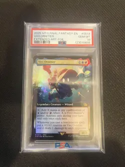 2025 MTG FINAL FANTASY #0248 VIVI ORNITIER PSA 10 - Image 3
