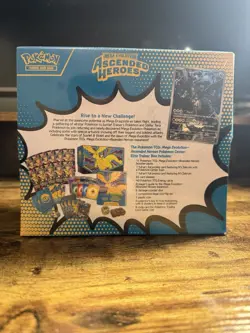 Pokemon Ascended Hero’s Pokemon Center Elite Trainer Box Factory Sealed IN-HAND - Image 2
