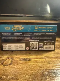Pokemon Ascended Hero’s Pokemon Center Elite Trainer Box Factory Sealed IN-HAND - Image 5