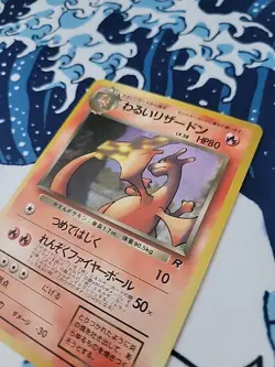 Pokemon TCG Dark Charizard 006 - Rocket Gang Holo (Japanese) - LP - Image 3