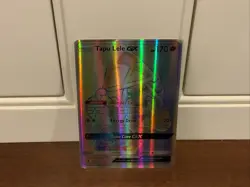 Pokemon Tapu Lele GX Guardians Rising Rainbow Secret Rare #155/145 NM BB3 - Image 1