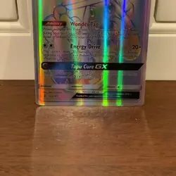 Pokemon Tapu Lele GX Guardians Rising Rainbow Secret Rare #155/145 NM BB3 - Image 2