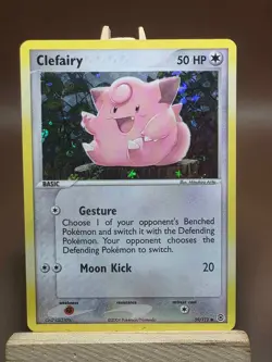 Pokemon MP Clefairy 59/112 FireRed & LeafGreen Energy Holo - Image 1