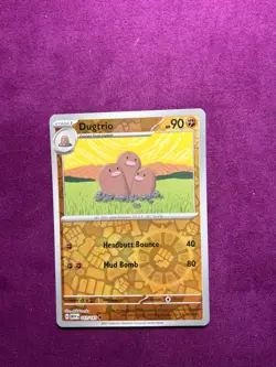 Pokemon TCG Dugtrio Scarlet & Violet - 151 051/165 Reverse Holo Uncommon NM - Image 1