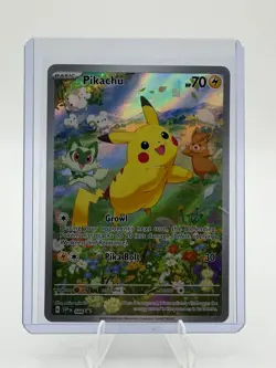 Pokemon TCG Pikachu SVPEN Promo Full Art Holo 088 Scarlet & Violet 70 HP - Image 1
