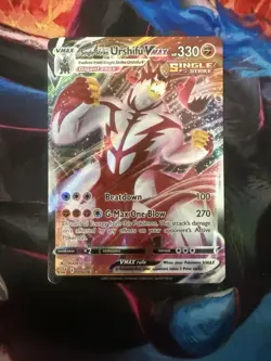 Pokemon Single Strike Urshifu VMAX 086/163 Battle Styles Ultra Rare Holo 330 HP - Image 1