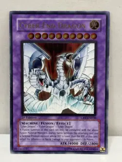 Cyber End Dragon (UTR) CRV-EN036 Cybernetic Revolution 1st Edition Ultimate Rare - Image 1