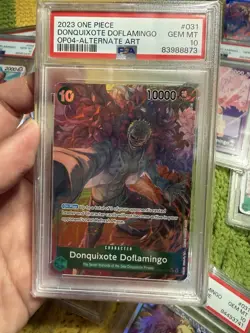 One Piece Tcg Doflamingo Psa10 Lot - Image 5