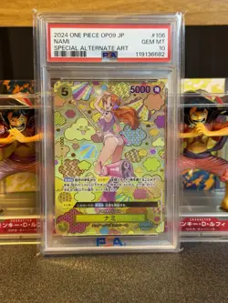 2024 One Piece OP08-106 JP Nami Special Alternate Art - Image 1