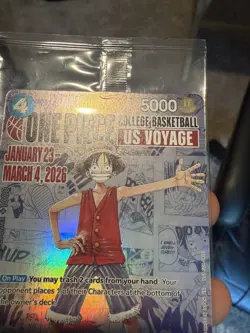 One Piece Promo College Basketball US Voyage #P-055 Monkey D. Luffy *Read Descri - Image 5
