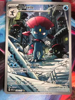 Weavile 228/217 Ascended Heroes - Illustration Rare - Pokemon Card TCG - Image 1
