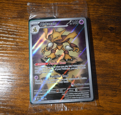 Pokemon TCG: Alakazam 009 Mega Evolutions ETB Pokemon Center Stamp Promo SEALED - Image 1