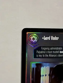 Lord Vader – ULTRA RARE FOIL – Reflections 2 II – Star Wars CCG – Decipher – NM - Image 3